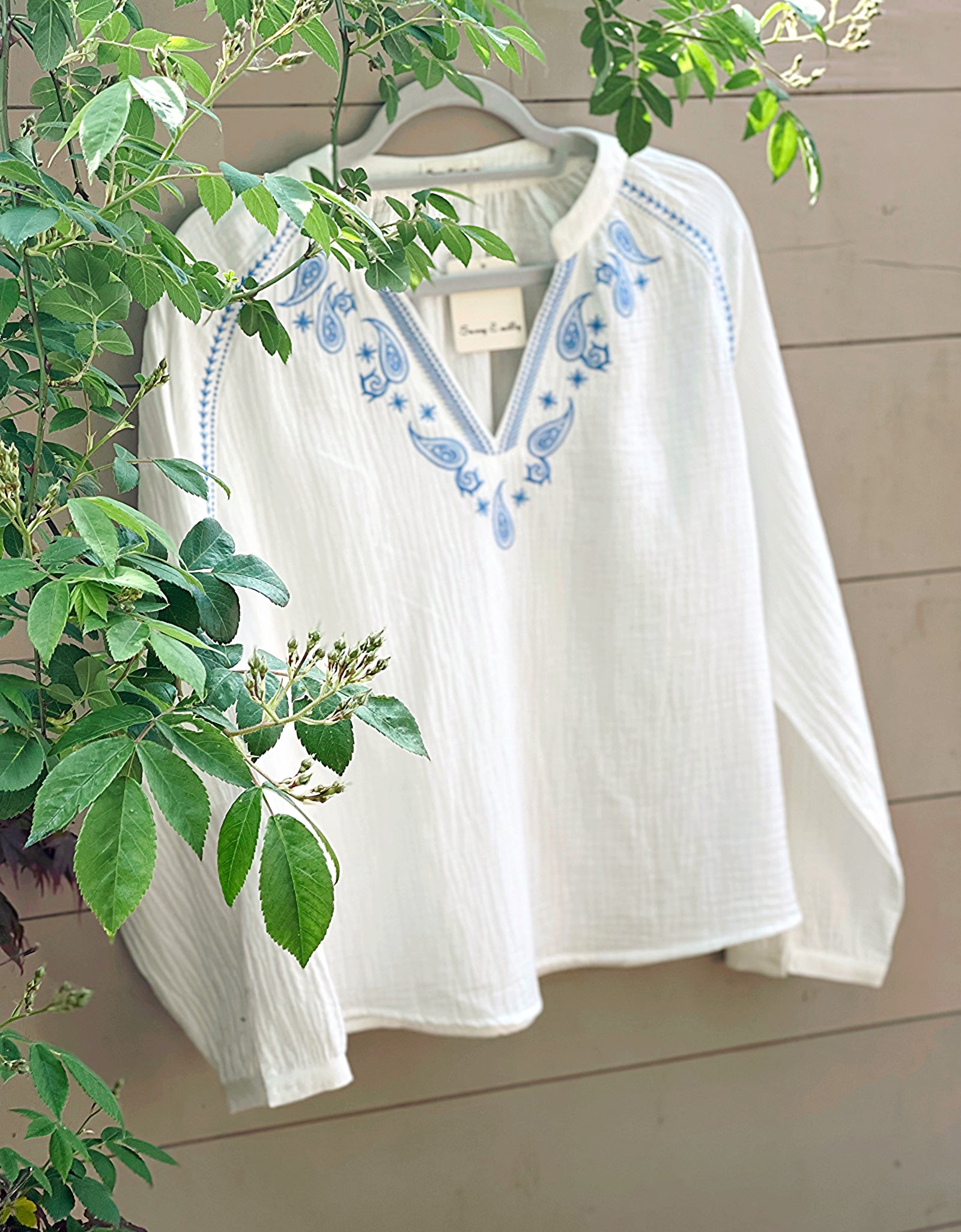 Clemie Top - blue