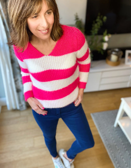 Load image into Gallery viewer, Blue High Waist Skinny Jeans