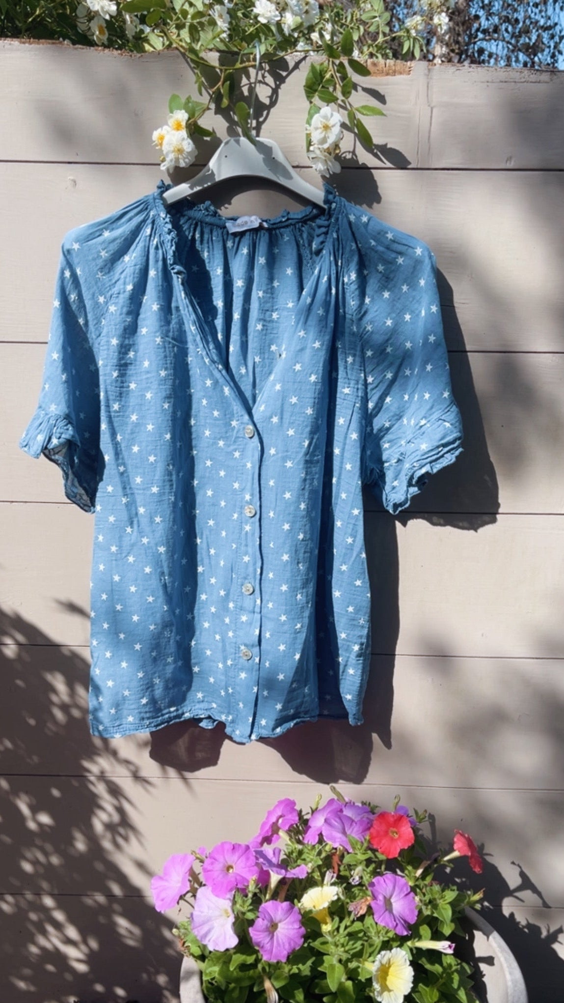 MINI - Luna Blouse - blue