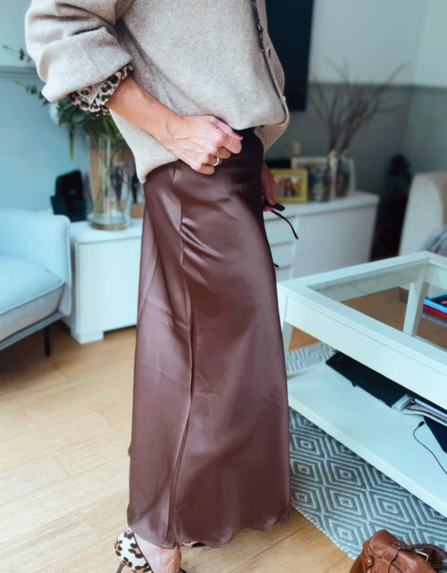 Load image into Gallery viewer, Margaux Skirt - chocolate
