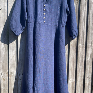 Evangeline Dress- navy