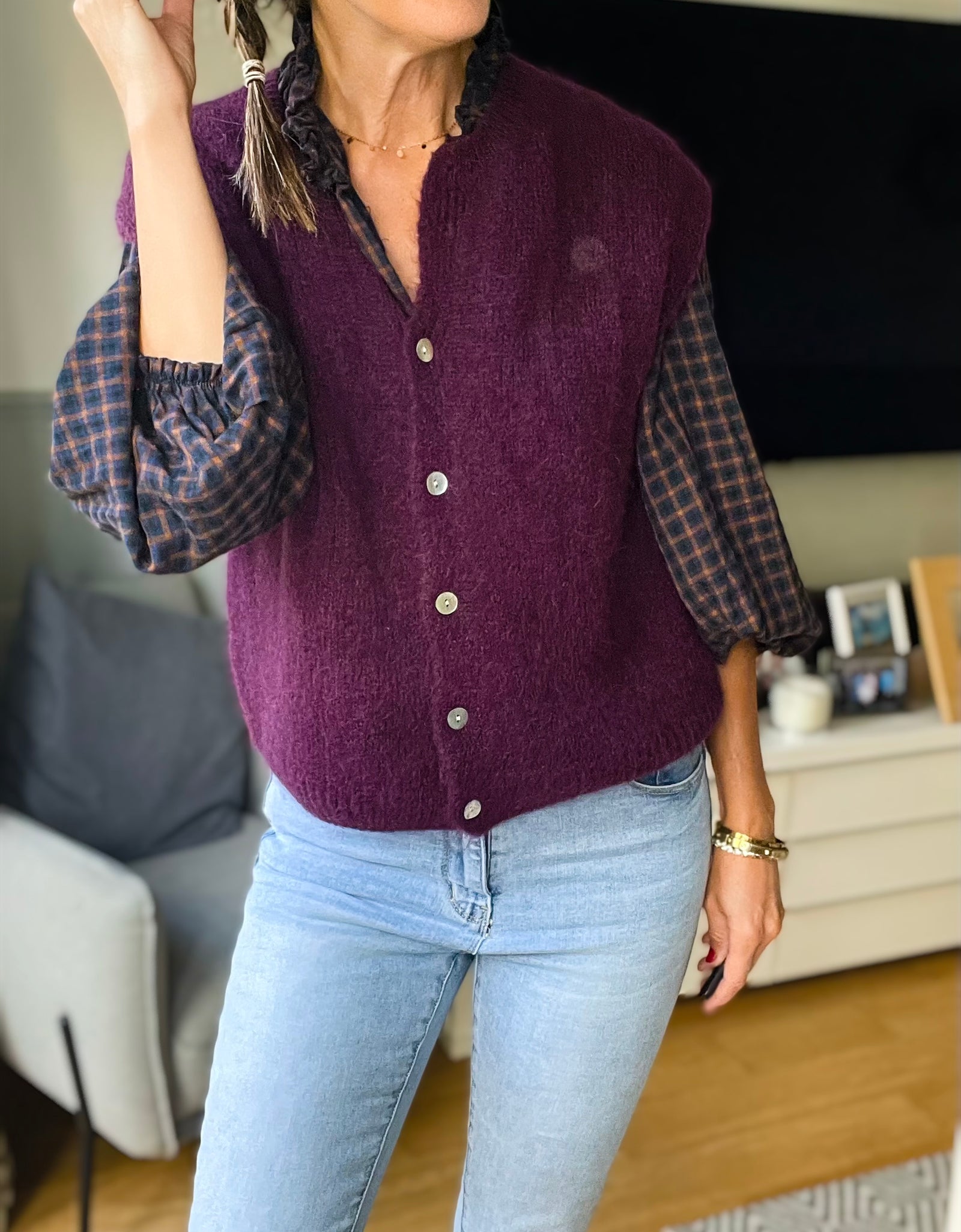 Molly Shirt- navy