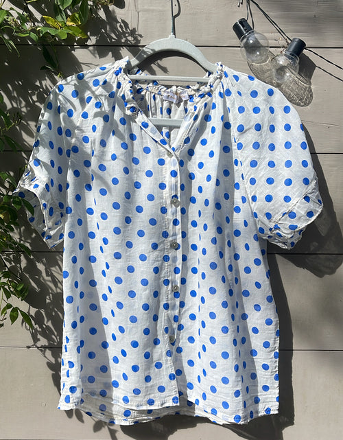 Load image into Gallery viewer, Ziggy Blouse - blue
