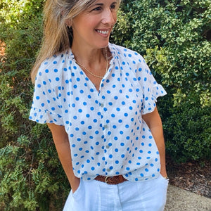 Ziggy Blouse - blue
