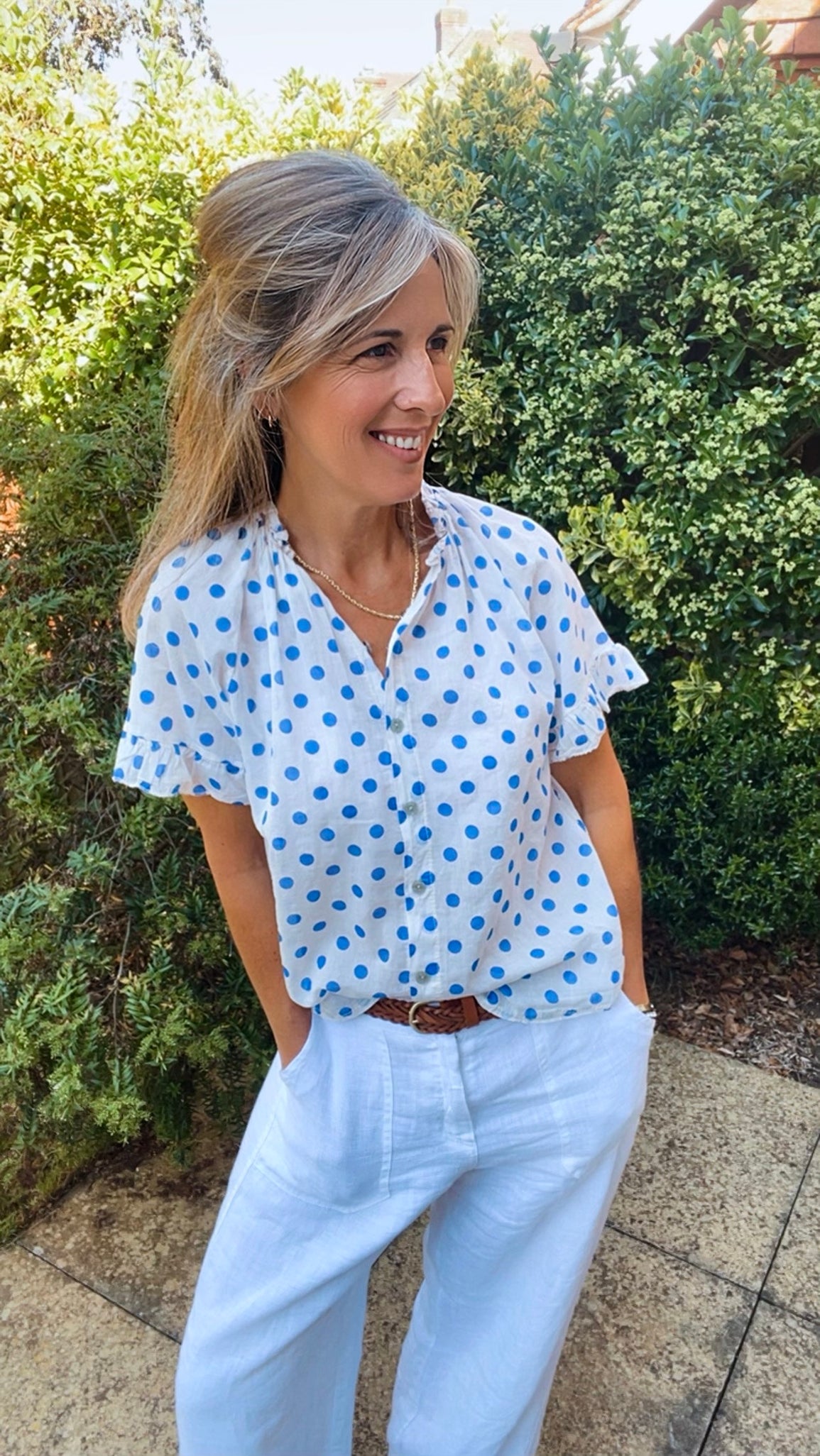 Ziggy Blouse - blue