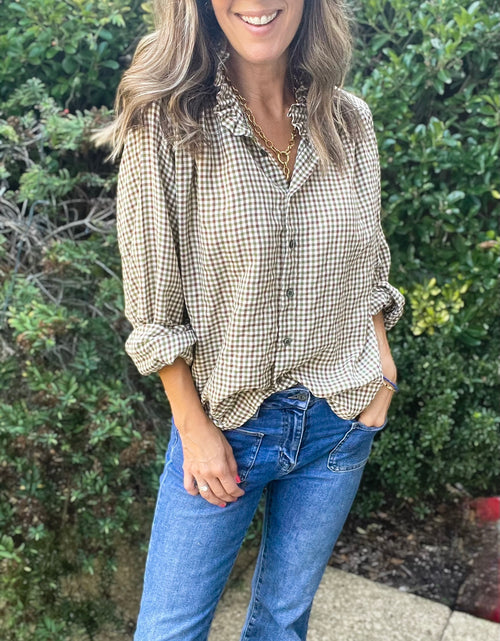 Load image into Gallery viewer, Saffron Shirt - khaki

