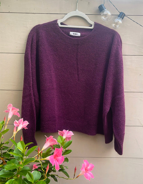 Load image into Gallery viewer, Poppy Jumper - prune
