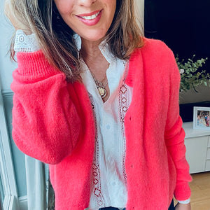 Josie Cardi - neon coral