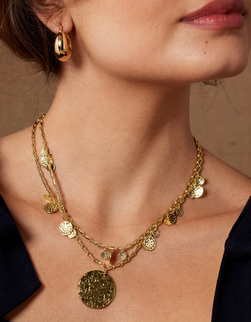 Load image into Gallery viewer, Spice Court Gold Necklace
