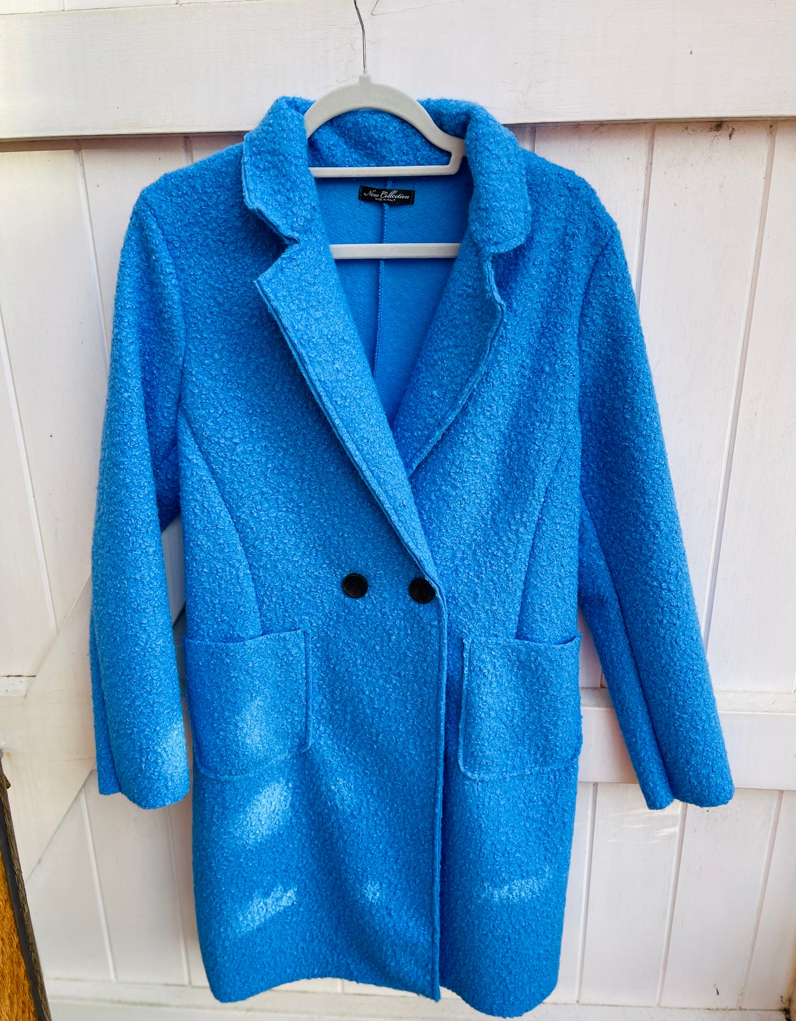 Blue Teddy Coat