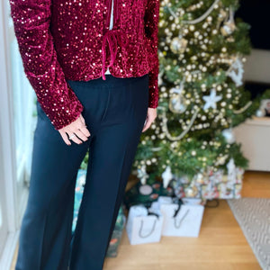 Black Palazzo Trousers