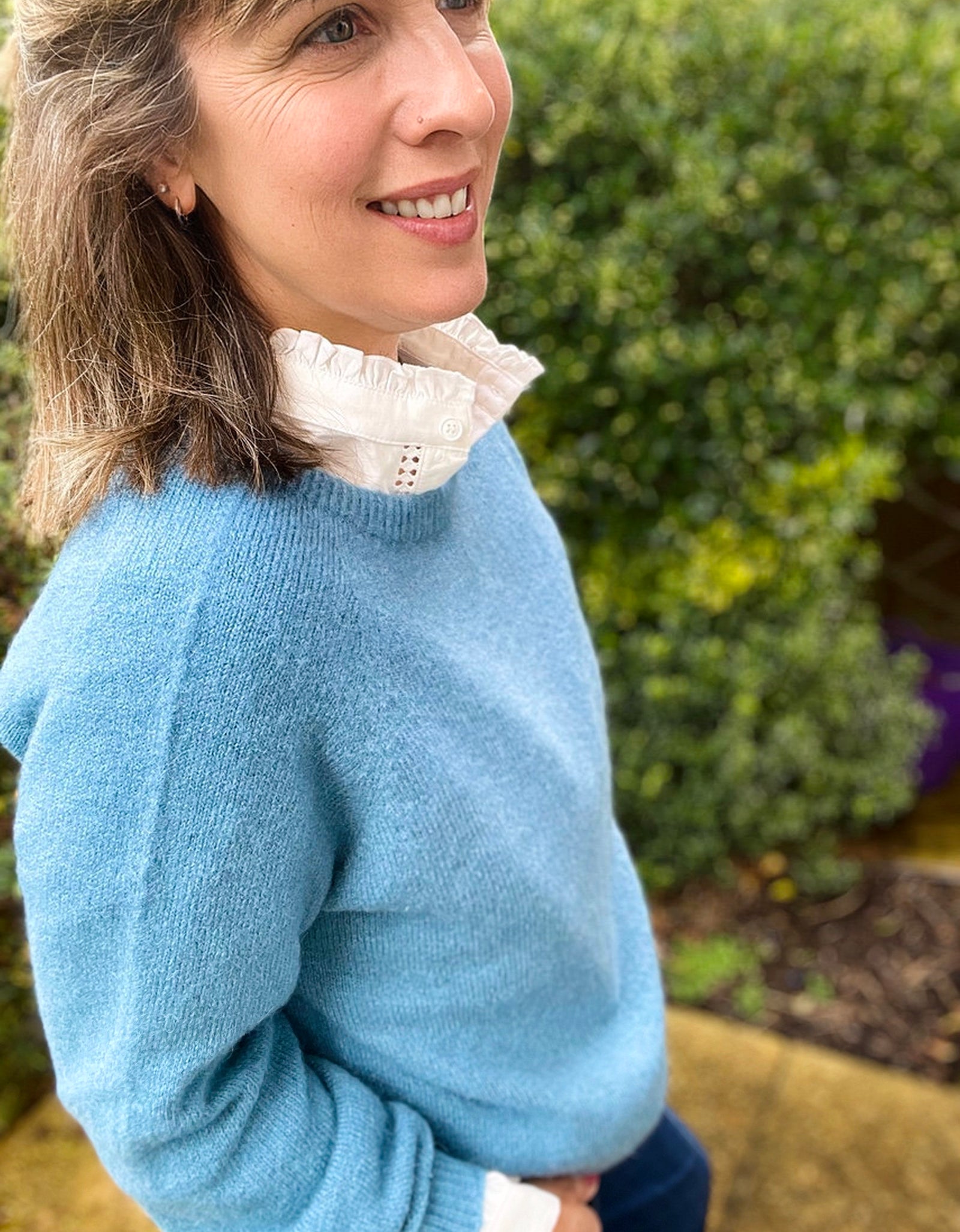 Poppy Jumper - French Blue