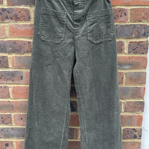 Khaki Front Pocket Cords