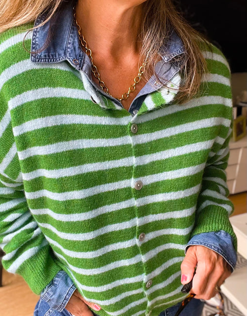 Load image into Gallery viewer, Lizzie Cardi - Green/blue
