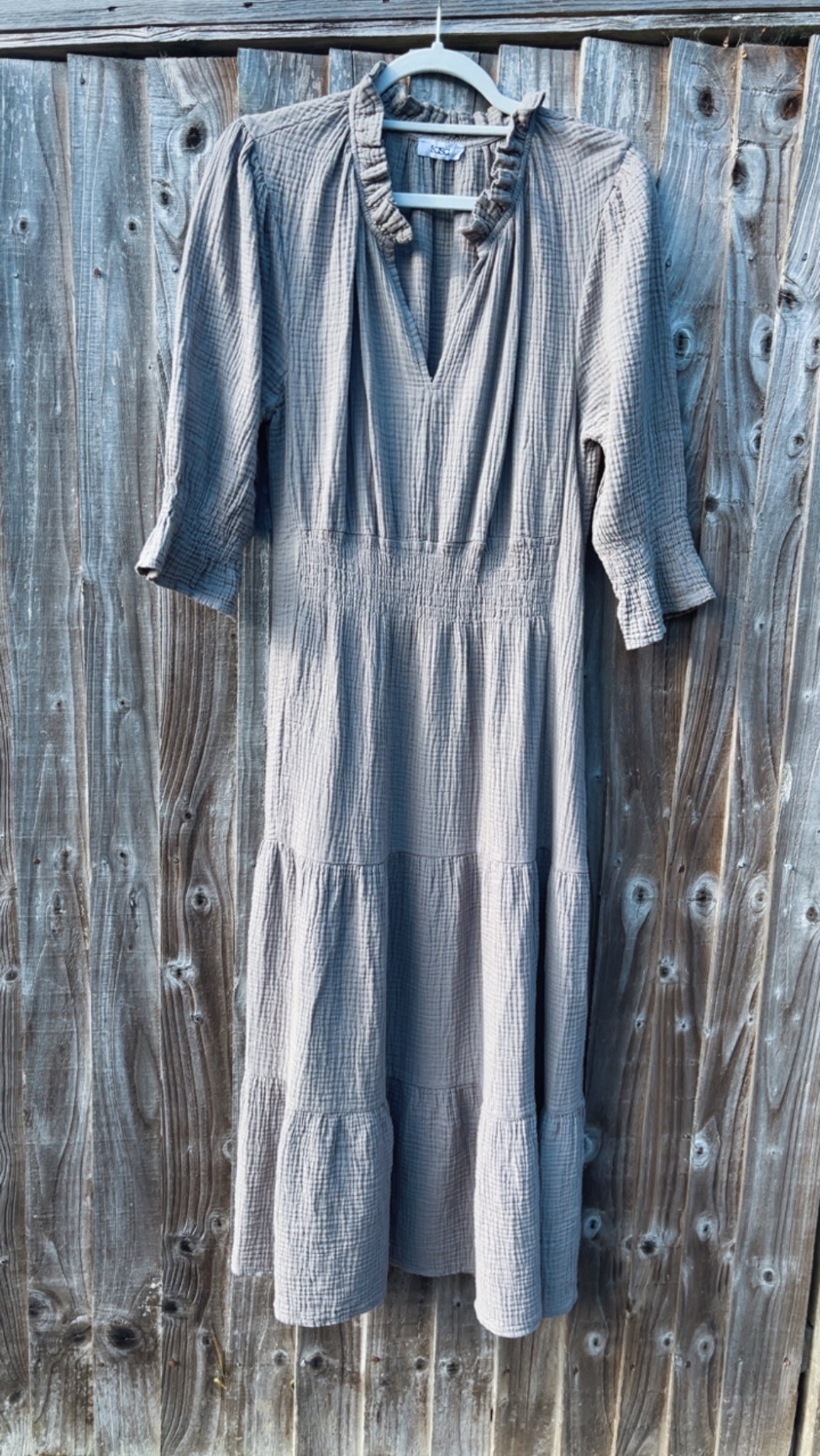 Abigail Dress - mocha