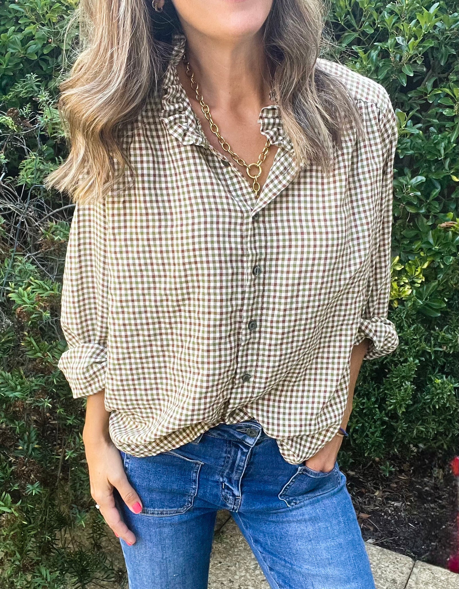 Saffron Shirt - khaki