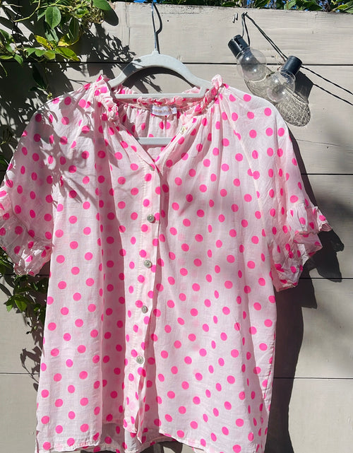 Load image into Gallery viewer, Ziggy blouse - pink
