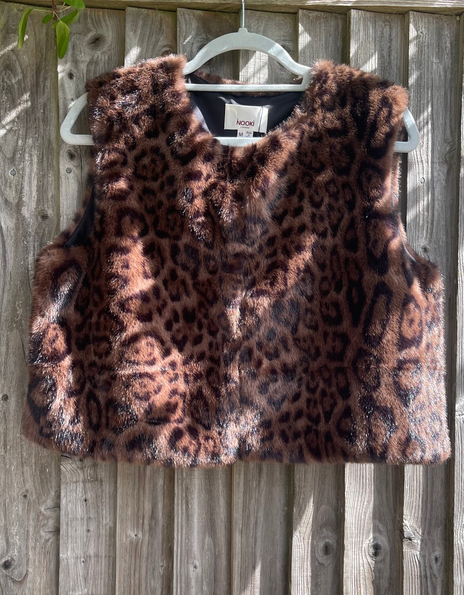 Leopard Gilet
