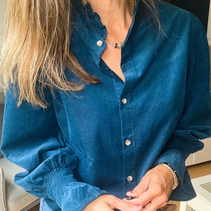 Tara Shirt - dark teal