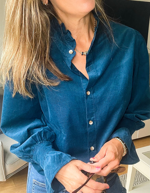 Load image into Gallery viewer, Tara Shirt - dark teal
