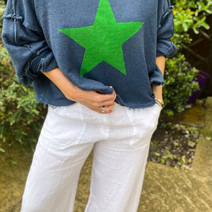 Betty Sweatshirt - Navy