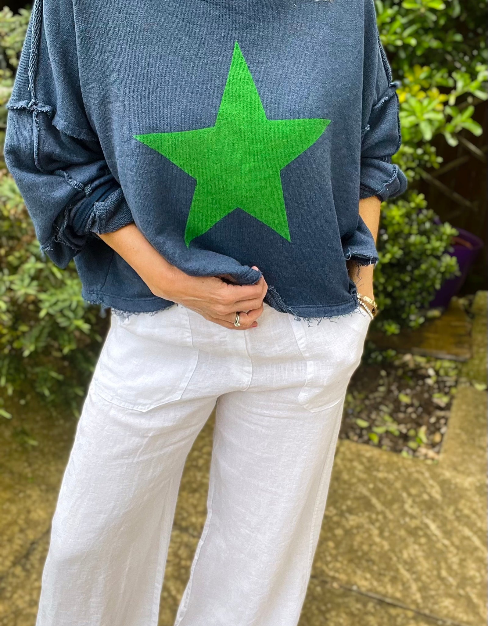 Betty Sweatshirt - Navy