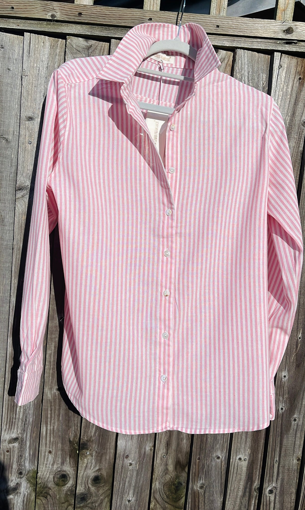 Pink Stripe Shirt