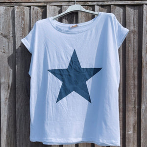 Star T-shirt white