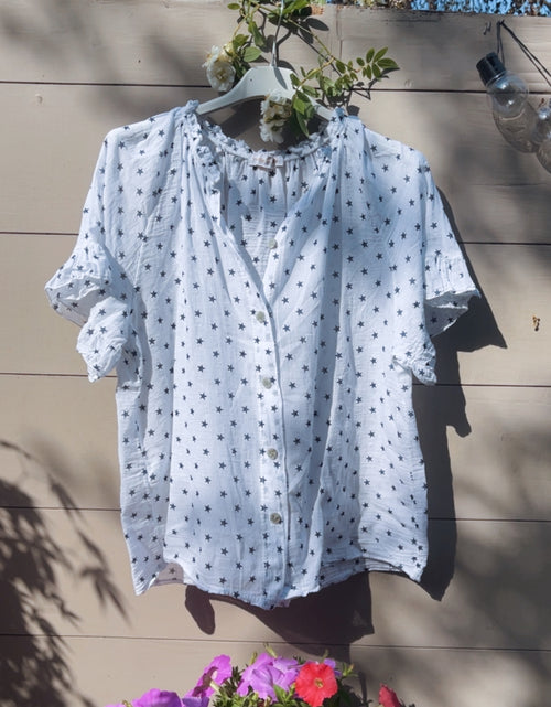 Load image into Gallery viewer, MINI - Luna Blouse - white
