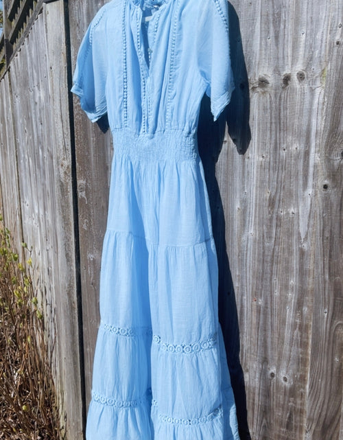 Load image into Gallery viewer, Vivienne Dress - blue
