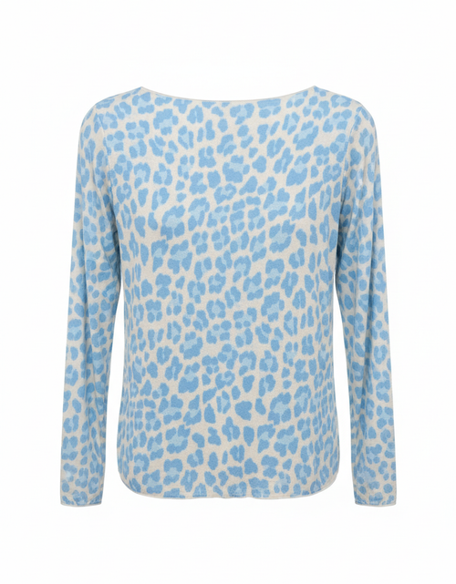 Load image into Gallery viewer, Blue Leopard Body hug
