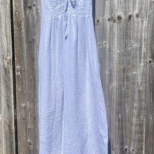Strapless Long Dress - white
