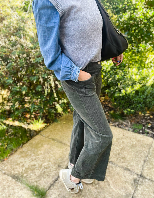 Load image into Gallery viewer, Khaki Front Pocket Cords
