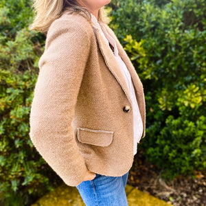 Caramel Soft Blazer