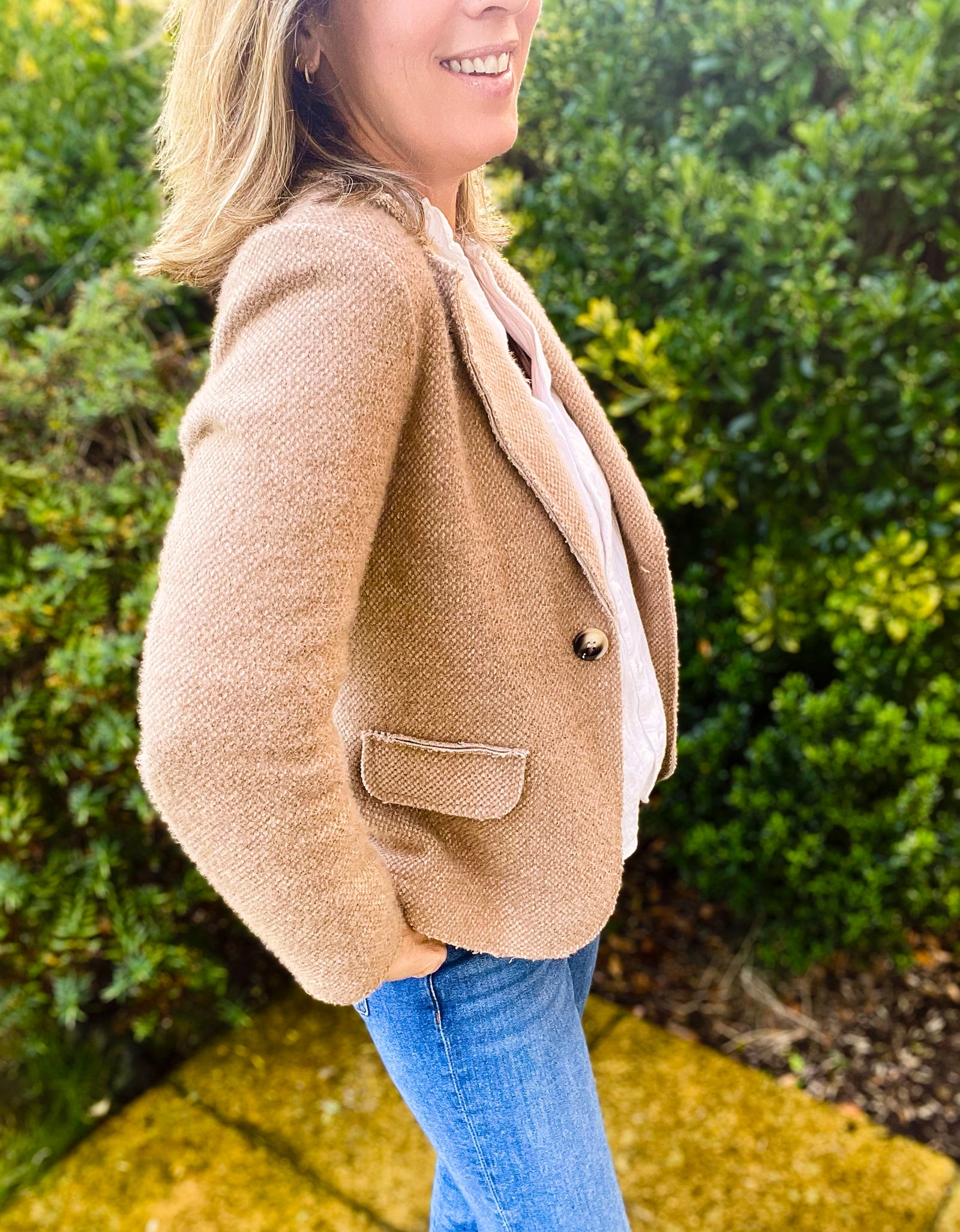 Caramel Soft Blazer
