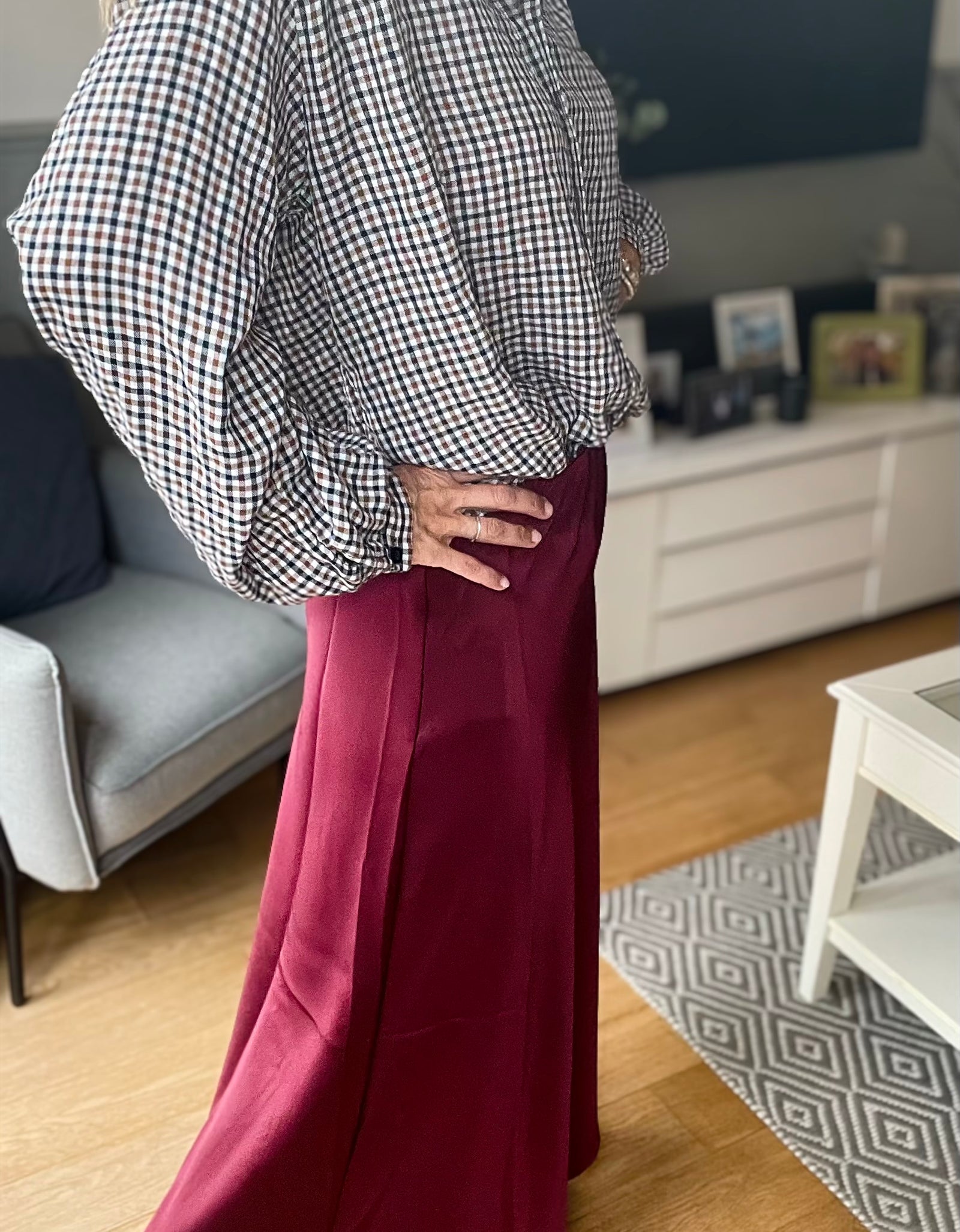 Margaux Skirt - bordeaux