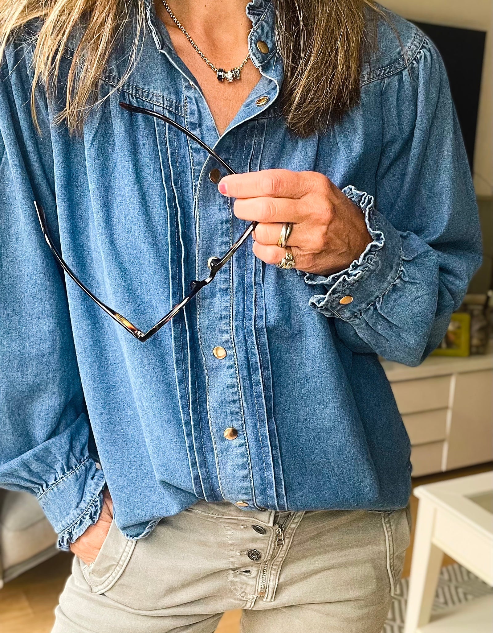 Chrisie Denim Shirt