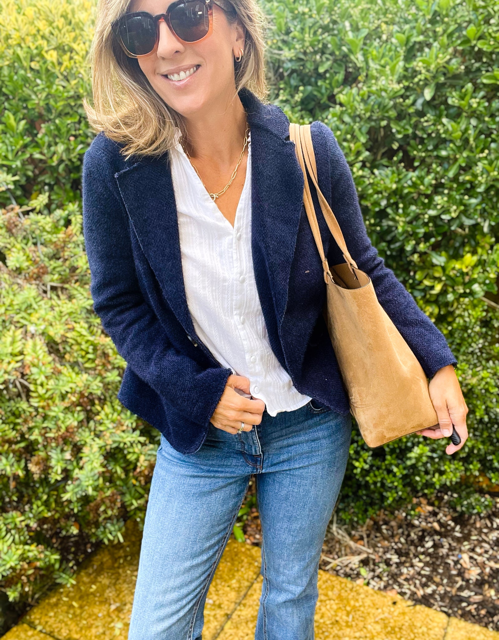 Navy Soft Blazer