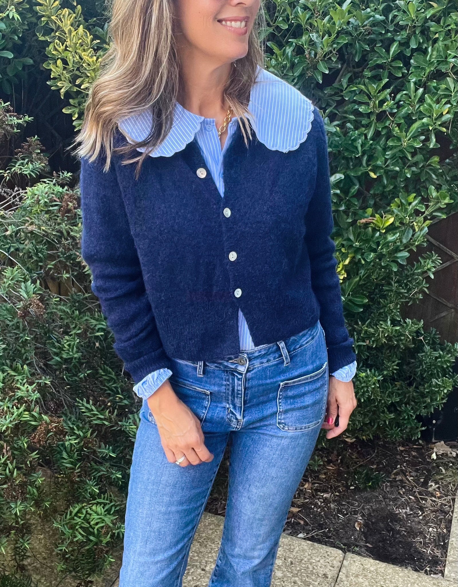 Cheska Shirt - blue
