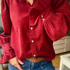 Tara Shirt - Bordeaux