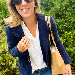 Navy Soft Blazer