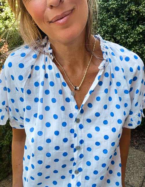 Load image into Gallery viewer, Ziggy Blouse - blue
