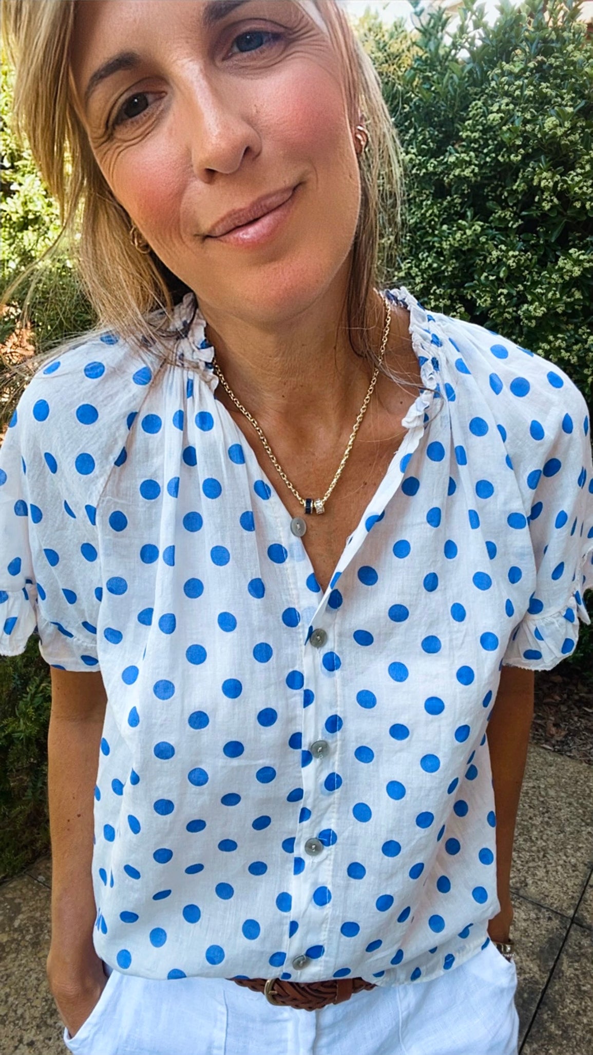 Ziggy Blouse - blue