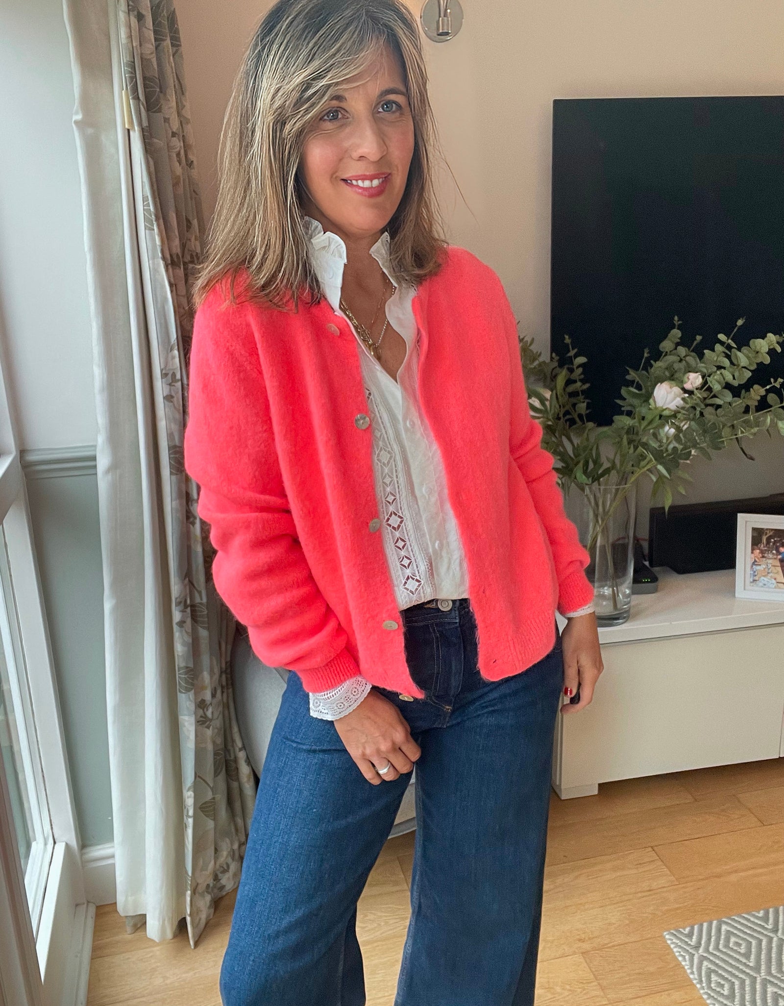 Josie Cardi - neon coral