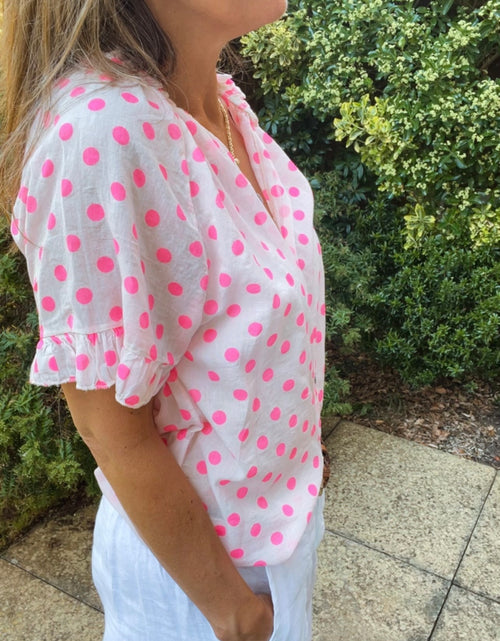 Load image into Gallery viewer, Ziggy blouse - pink
