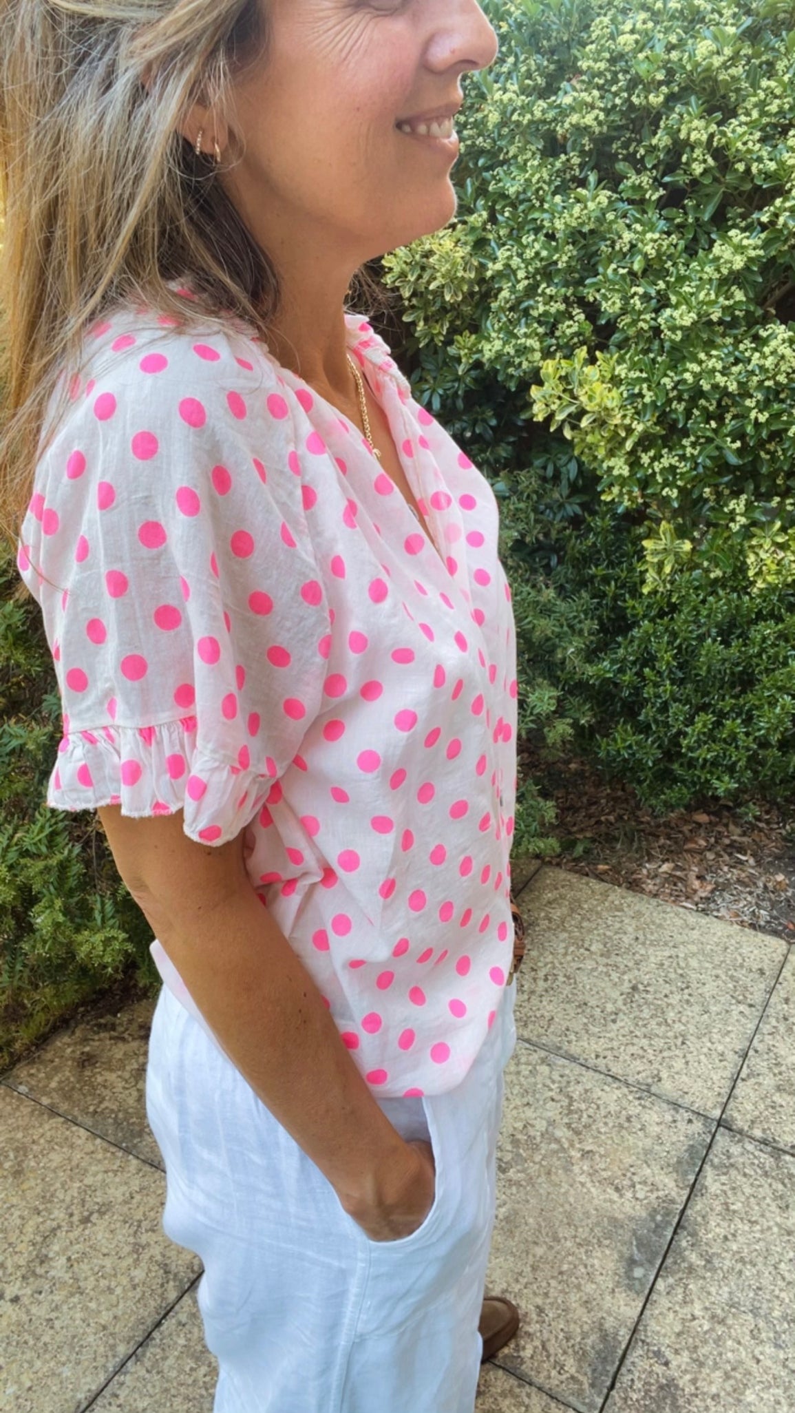 Ziggy blouse - pink