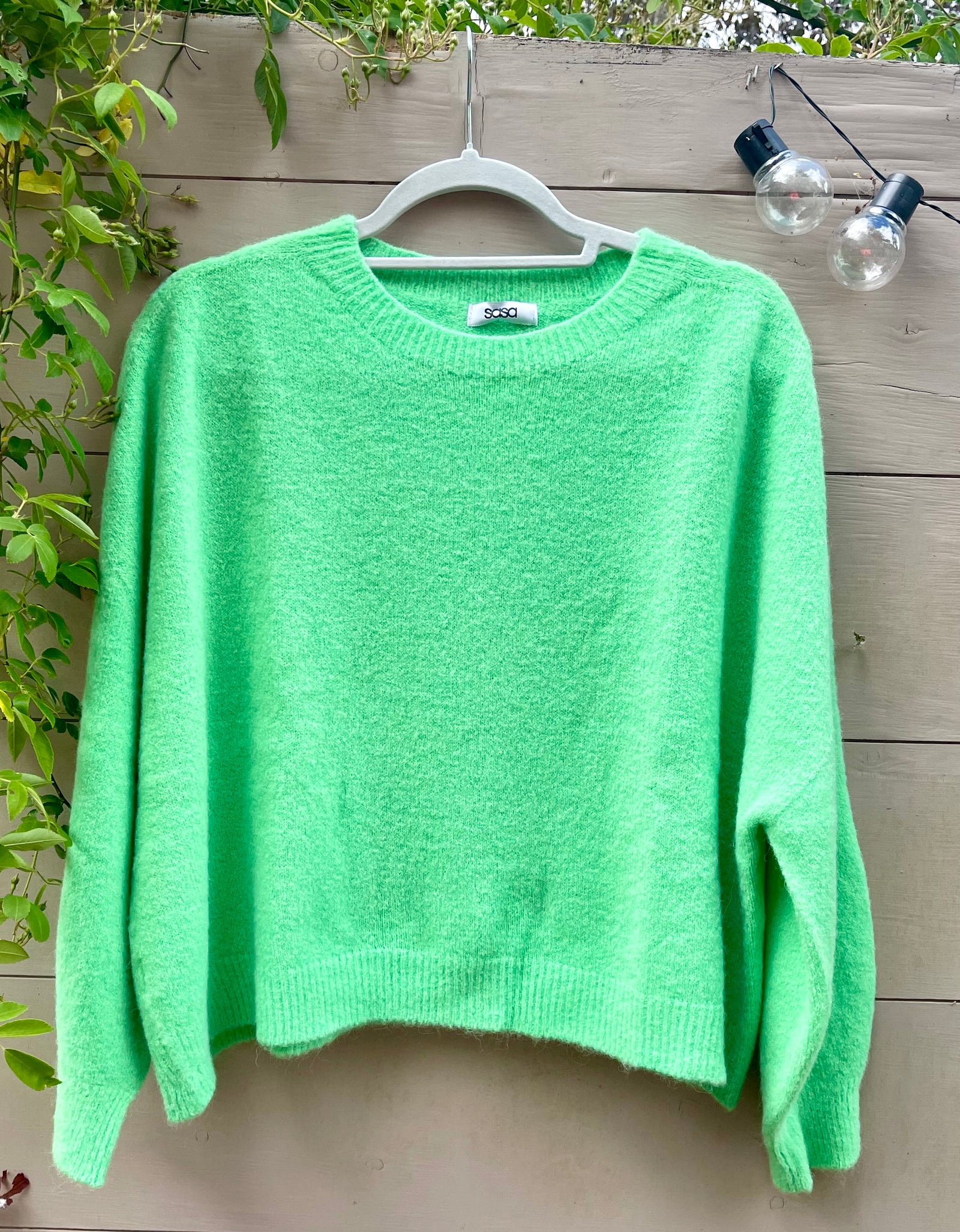 Poppy Jumper - spring green