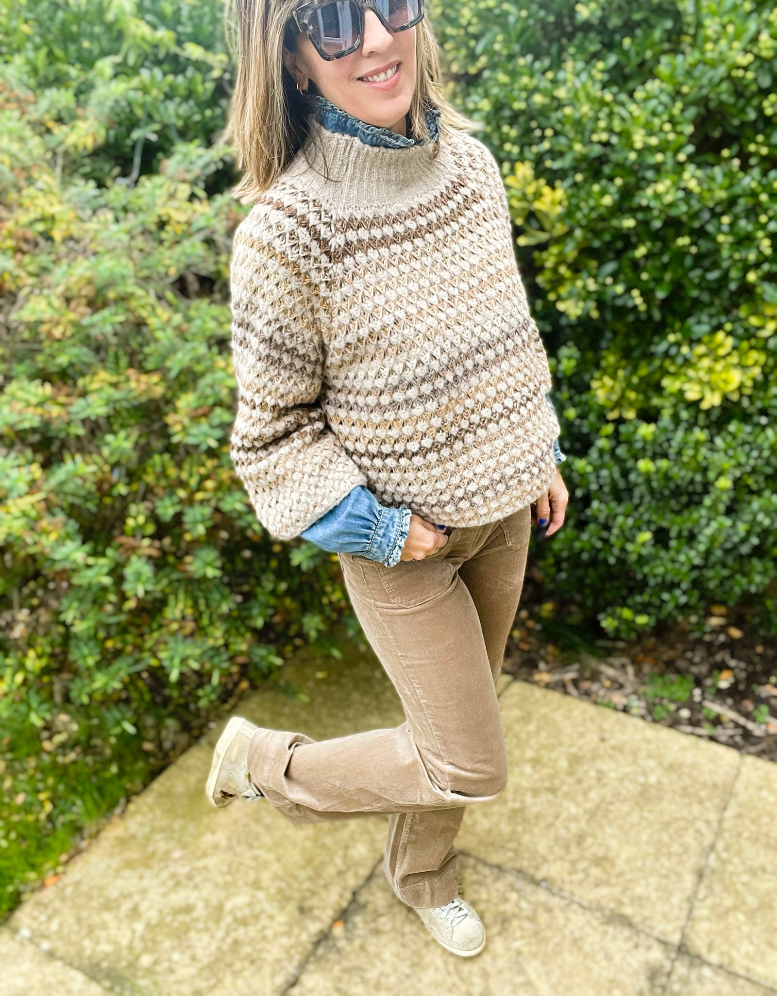 Camel front pocket cords