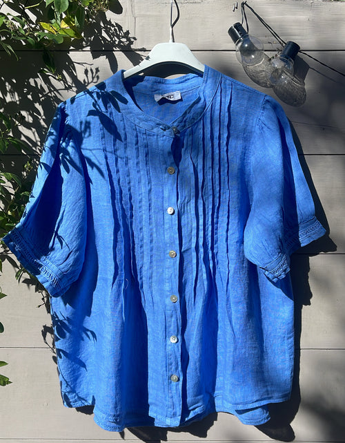 Load image into Gallery viewer, Elodie Blouse - French blue
