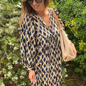 Indigo Dress - navy